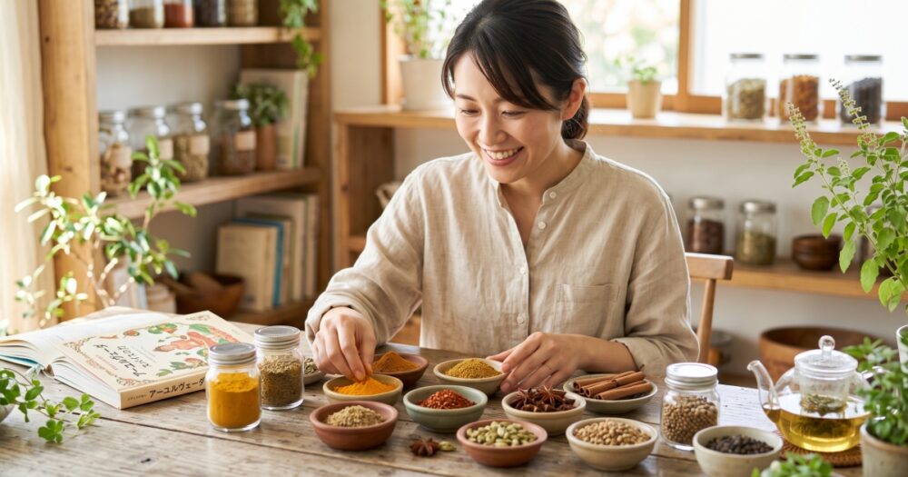 薬膳・アーユルヴェーダ・スパイス検定1級の評判は？教育のプロが教材の質と学習効果を徹底レビュー！