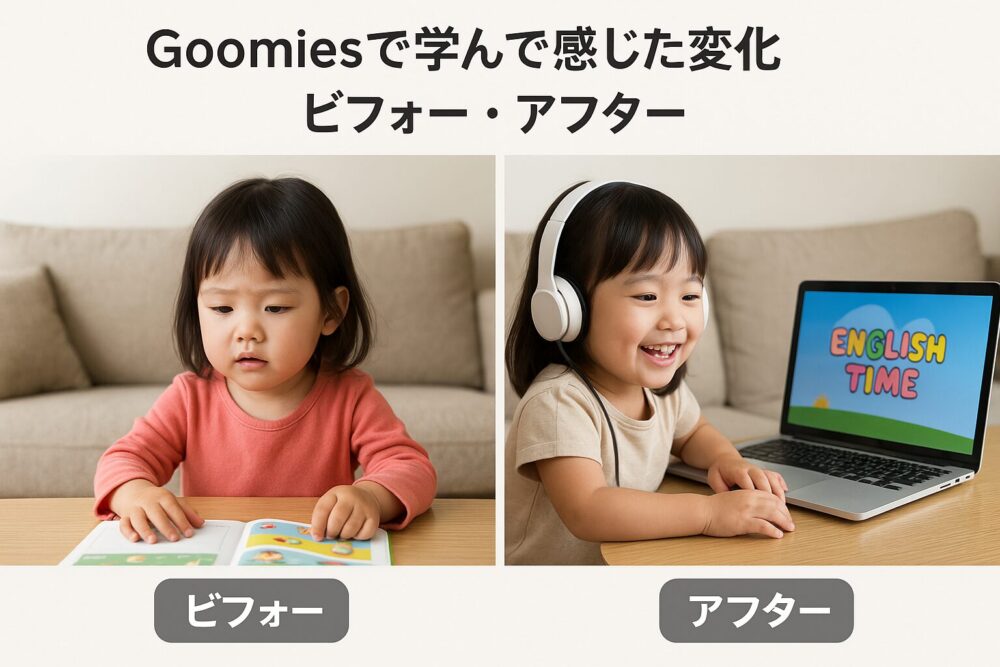 Goomiesで学んで感じた変化|ビフォー・アフター