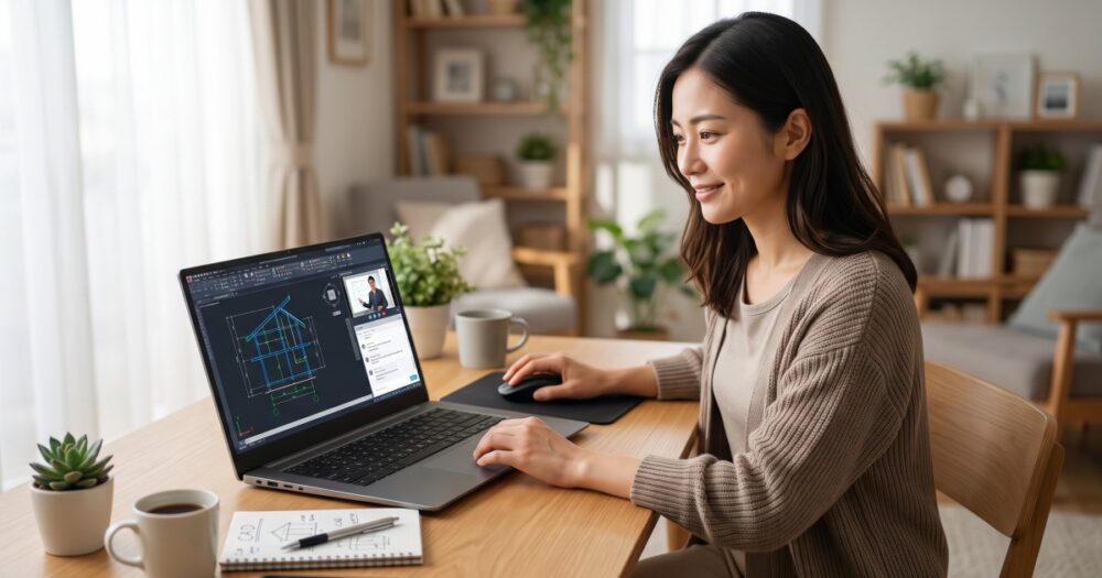 e-GrooveのCAD講座の評判は？自宅学習のプロがカリキュラムの質を徹底レビュー
