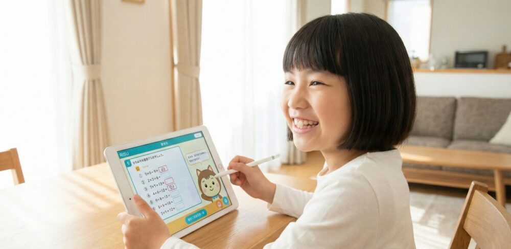 【2026年最新】RISU算数の評判・料金は？「算数嫌い」だった娘が「クラス1位」になった理由を本音レビュー