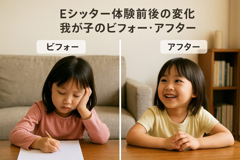 Eシッターを私の娘に体験させてみたのみたので感想&本音レビュー！効果はいかに？