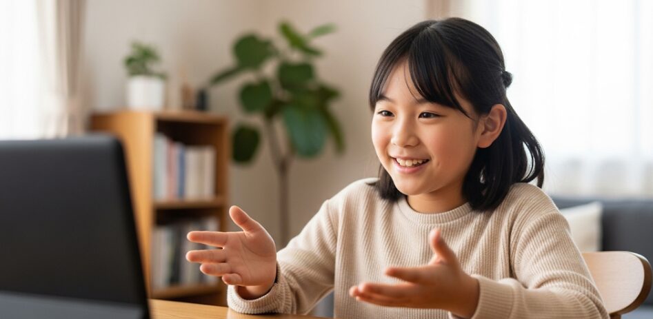 Play2Speak.Co『ゲーミングキッズ英会話』を受講した前後の娘の変化