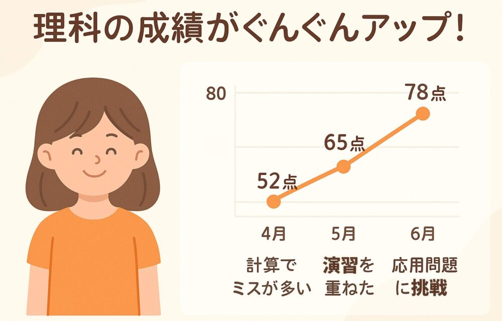 RESTAオンライン学習で、理科の成績がぐんぐんアップ！