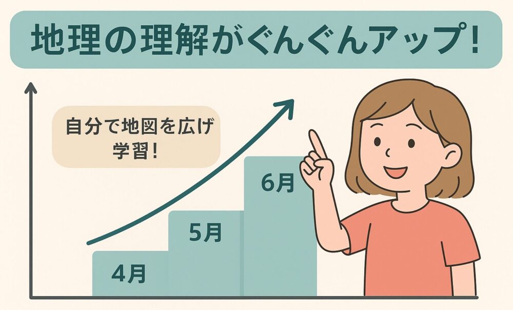 ひかり教材で地理力アップ!ひかり教材を使った娘の体験談