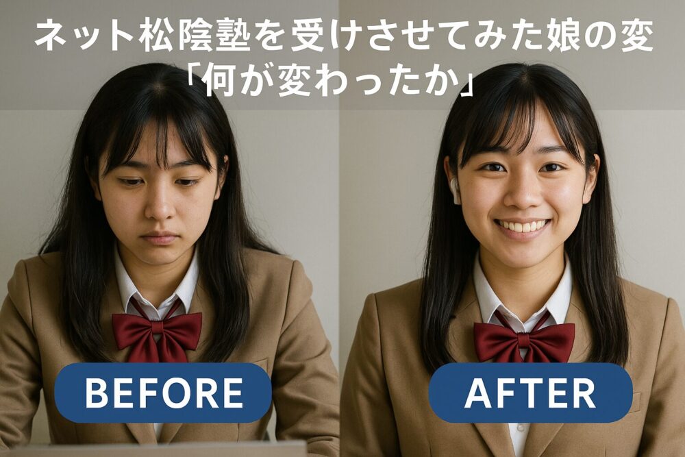家庭教師のガンバを受けさせてみた娘の変化「何が変わったか」
