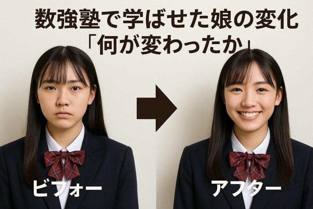 数強塾で学ばせた娘の変化「何が変わったか」