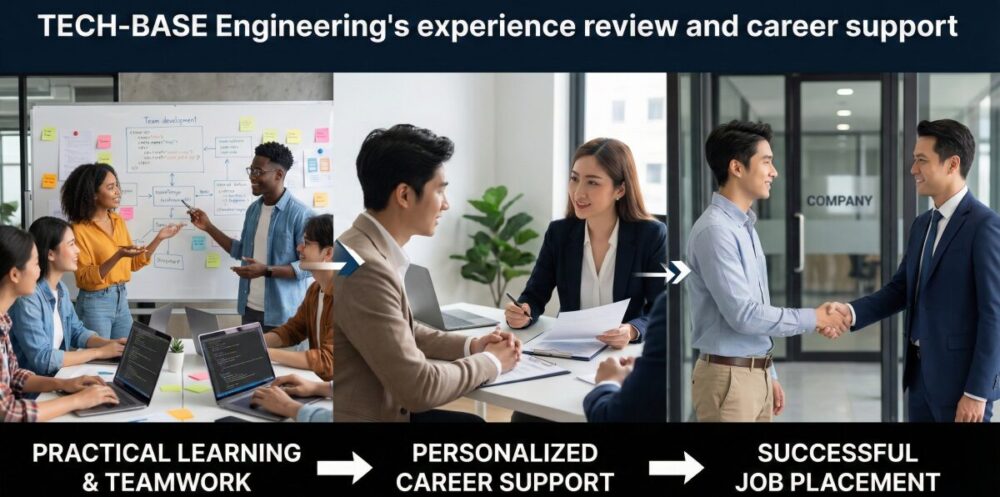 TECH-BASE Engineeringの体験レビューと就活支援