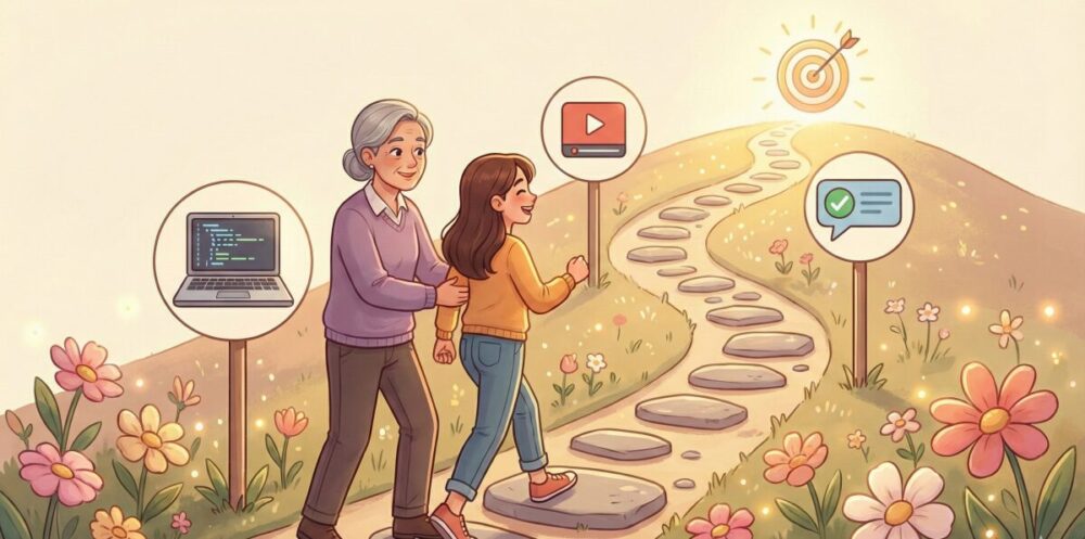 TECHHUBメンターの体験レビュー！初心者が挫折しない理由とは