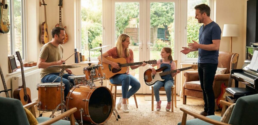 オトノミチシルベの評判や口コミは？家族でギターやドラムを習ってみた体験レビュー