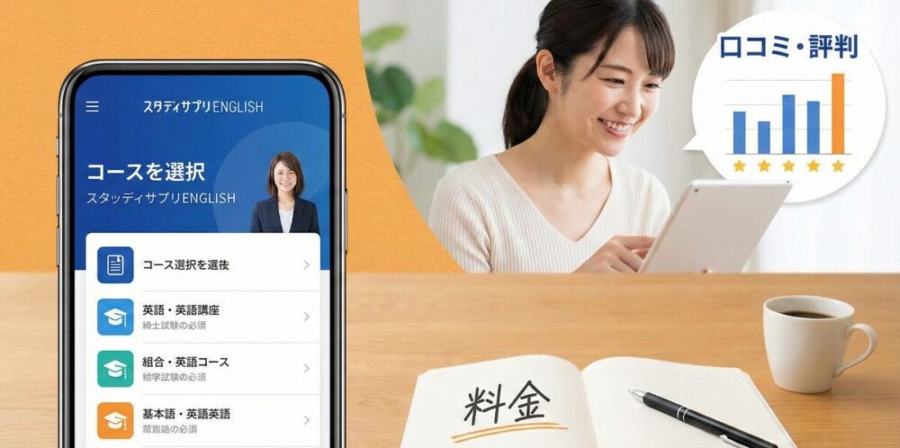 スタディサプリENGLISHの評判と料金を体験レビューで徹底解剖！