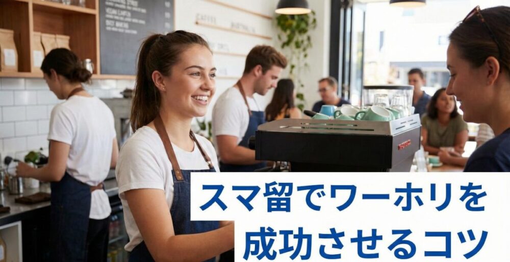 スマ留でワーホリを成功させるコツ