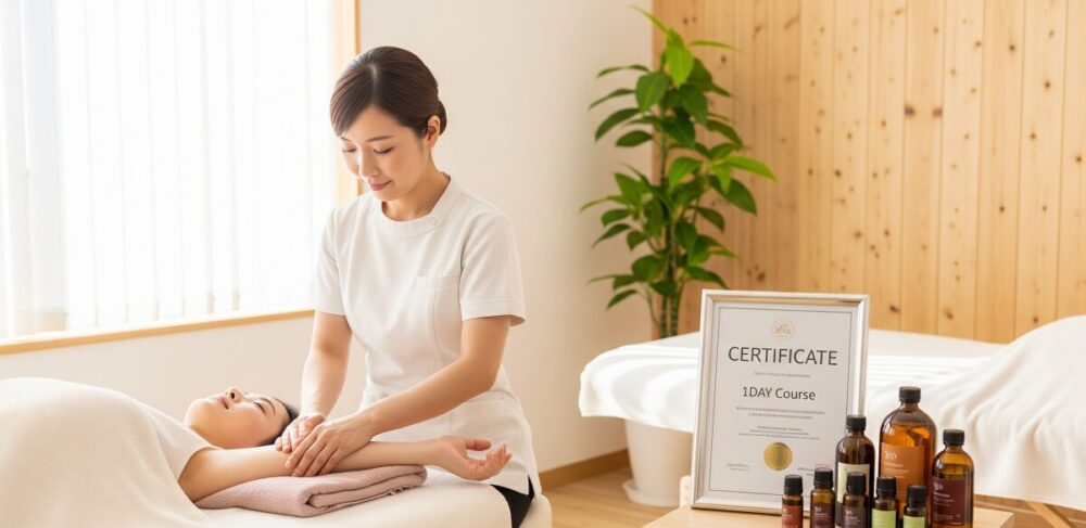 スリムボディセラピスト資格1DAY講座の体験レビュー！口コミや評判・料金を徹底解説