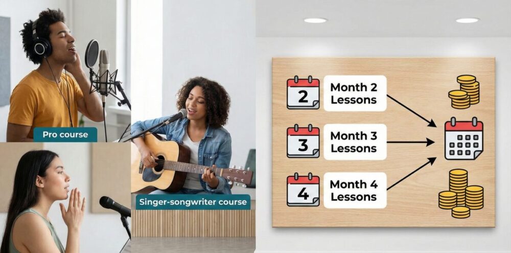 ベリーメリーミュージックスクールで自分らしく学べるコースと料金の仕組み