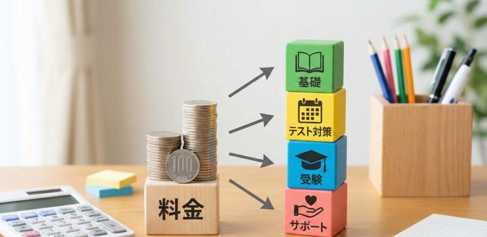 家庭教師の銀河の料金とコースを公開