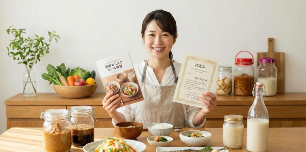 発酵食美インストラクター資格取得講座を徹底検証！受講して分かった口コミ・評判
