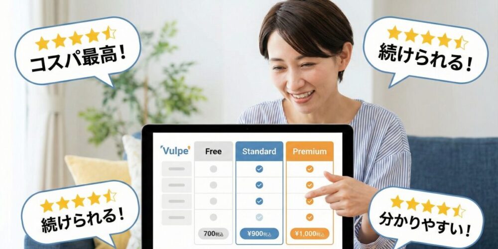 Vulpe（ヴァルプ）の料金プランとコース別の口コミ・評判