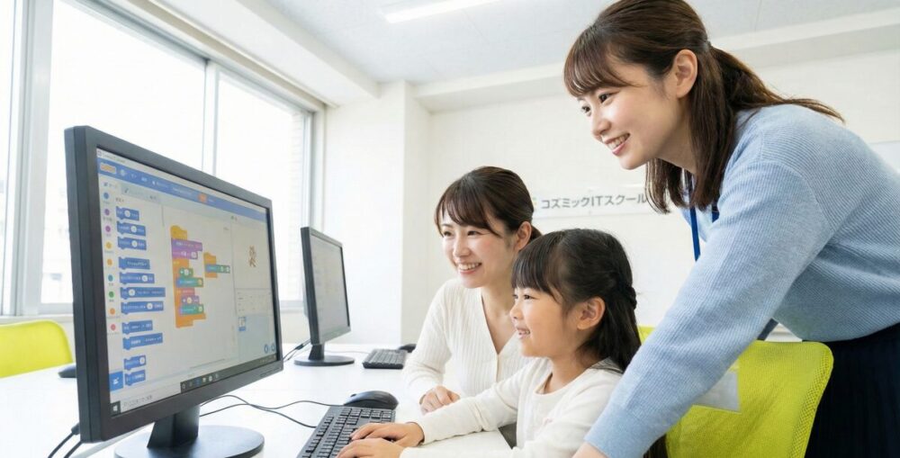 コズミックITスクールの口コミ・評判はどう？娘の体験レビューで見えた料金とコース
