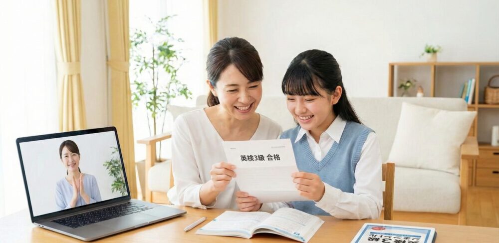 英検３級ジェントルで合格！娘が挑戦して分かったリアルな口コミや評判と体験レビュー
