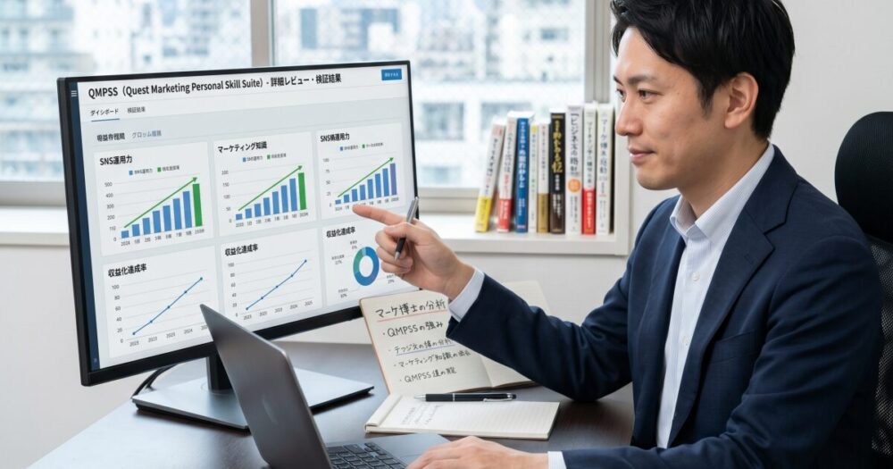 マーケ博士の評判は？コンパス（QMPSS）の口コミ・料金・怪しい噂を徹底調査