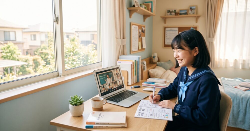 吉田ジュニアの評判は？顔も名前も出ないネット塾を中身まで調べた話【中学生・不登校対応】